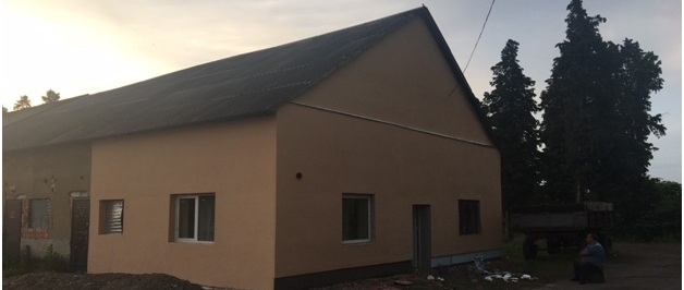 Фасадні роботи по облаштуванню навчального класу на дослідно-демонстраційних полях завершені